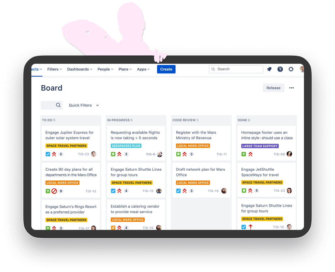 طراحی، پیاده‌سازی و مشاوره جیرا Software